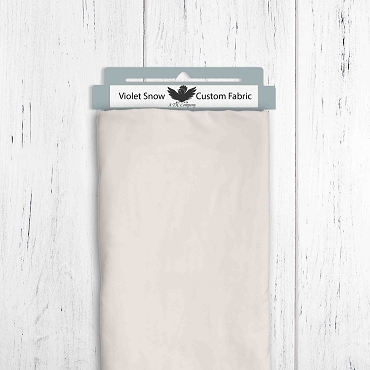 Watercolor pumpkins cream solid